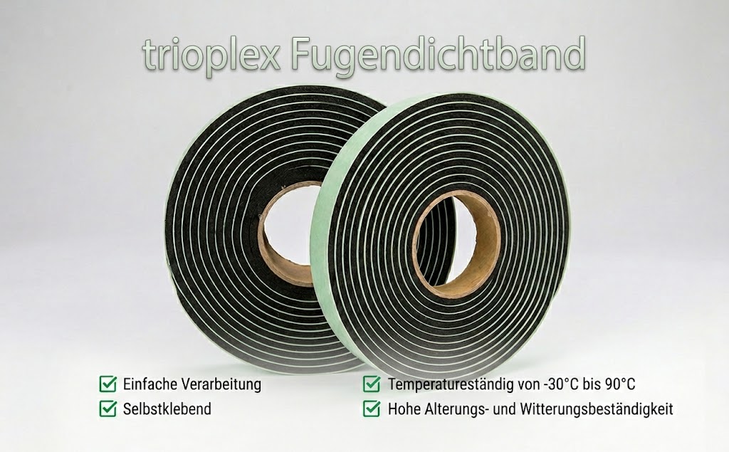 trioplex 88/8-15 mm, M, noir, 6 m 