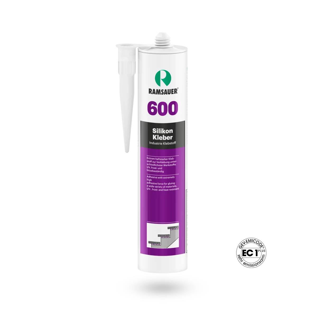 Ramsauer 600 Silicone Colle 310 ml Ramsauer 600 Silicone Colle 310 ml