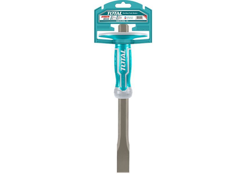 Burin plat avec protection plastique, 305 mm, 40 Cr