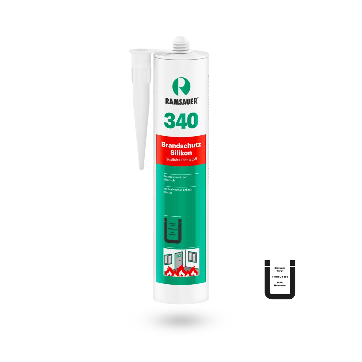Ramsauer 340 Silicone anti-feu, 310 ml Ramsauer 340 Silicone anti-feu, 310 ml