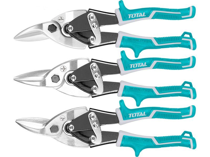 Total Cisailles à tôle, set de 3 pièces Total Cisailles à tôle, set de 3 pièces
