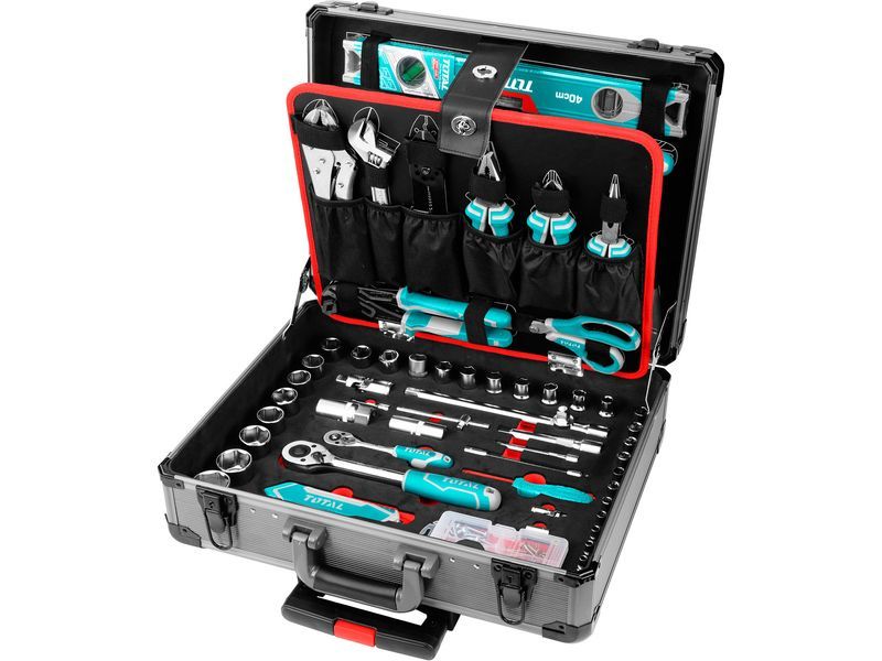 Total Outils, jeu de 147 pièces Total Outils, jeu de 147 pièces