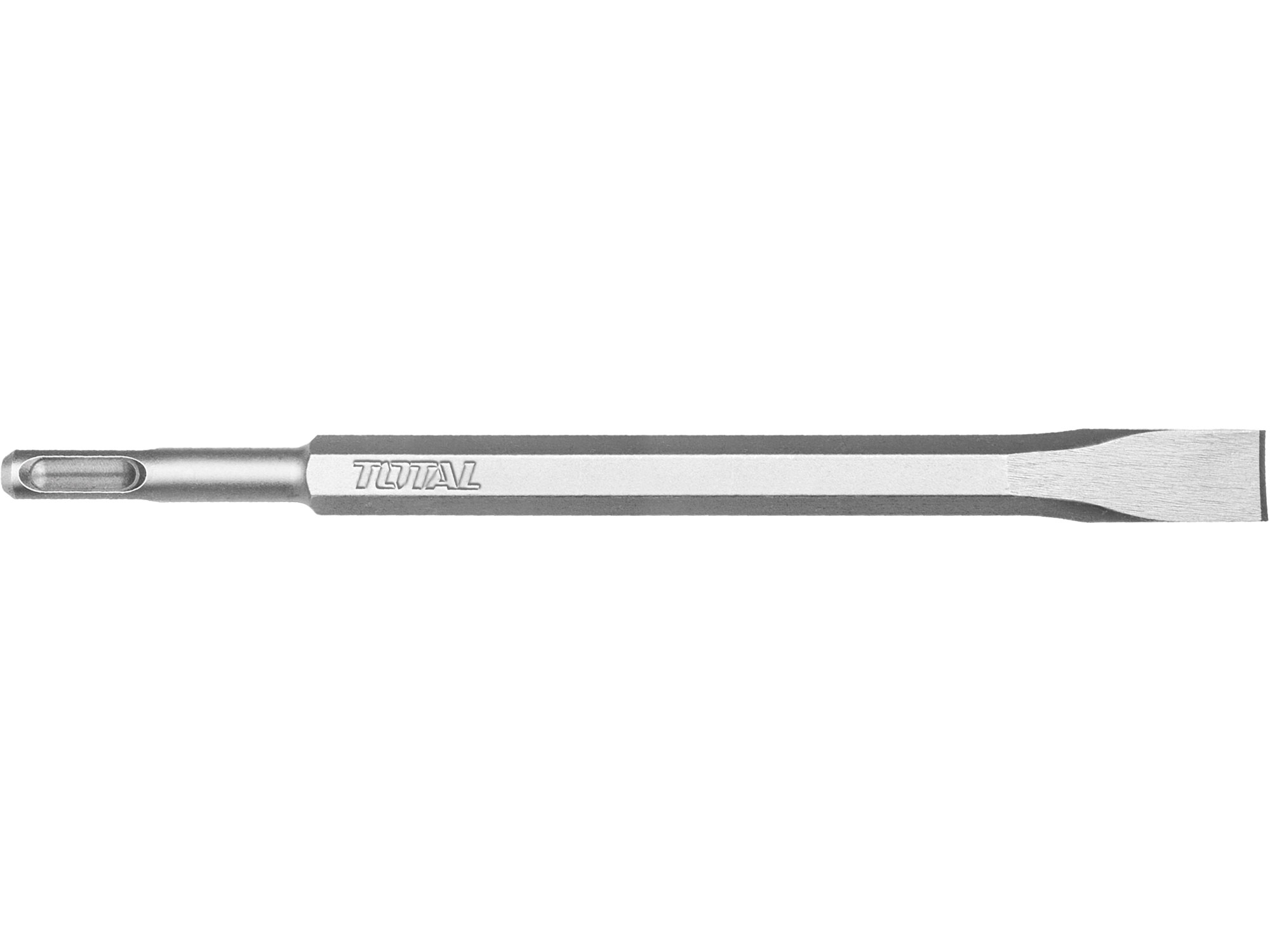 Total Burin plat SDS Plus, 14x250x20 mm Total Burin plat SDS Plus, 14x250x20 mm