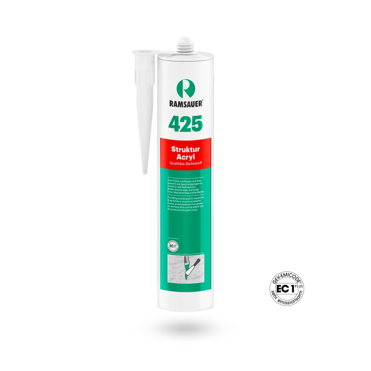Ramsauer 425 Structure Acrylique fine, 310 ml, blanc Ramsauer 425 Structure Acrylique fine, 310 ml, blanc