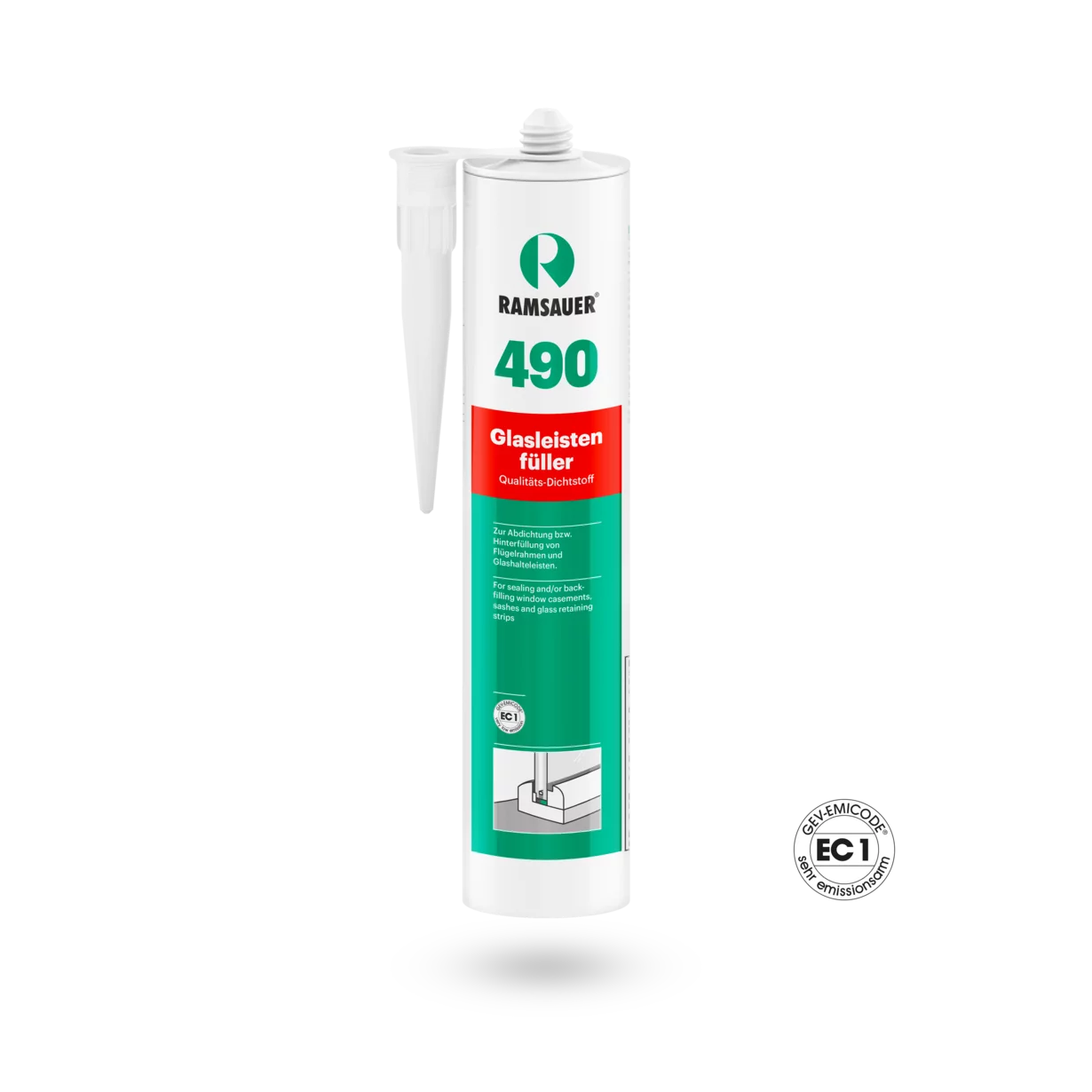 Ramsauer 490 Mastic pour parcloses, 310 ml Ramsauer 490 Mastic pour parcloses, 310 ml