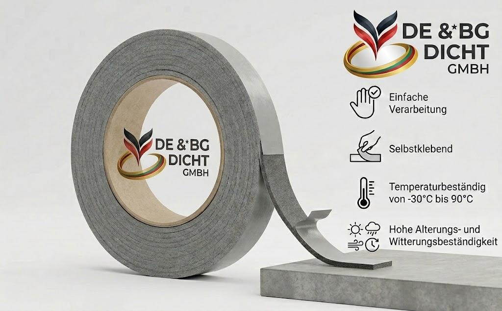Bande d'étanchéité pour joints 80/7-12 mm, grise, 4m