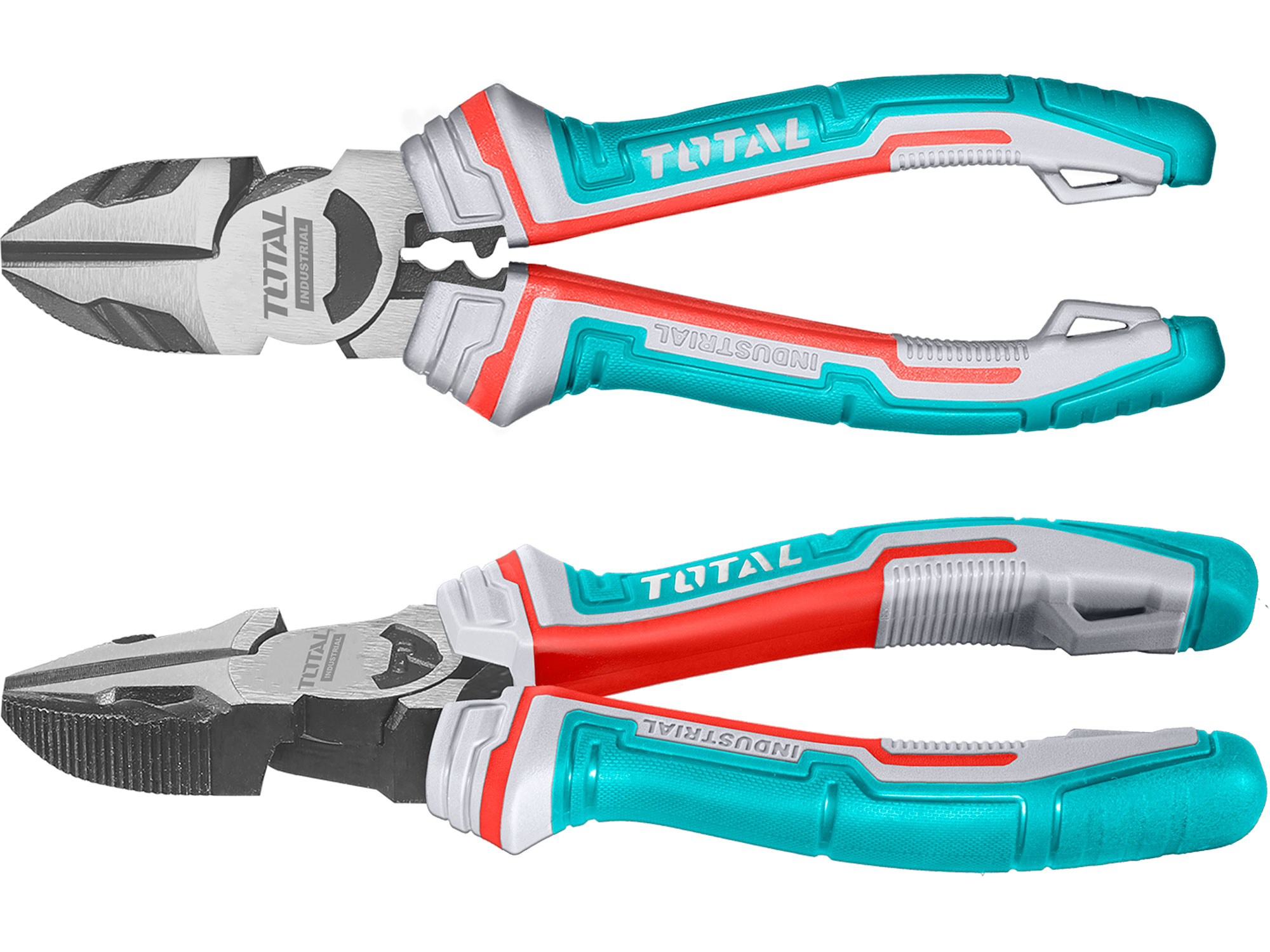 Total Pince à fentes latérales, Industrie, 160 mm, CrV Total Pince à fentes latérales, Industrie, 160 mm, CrV