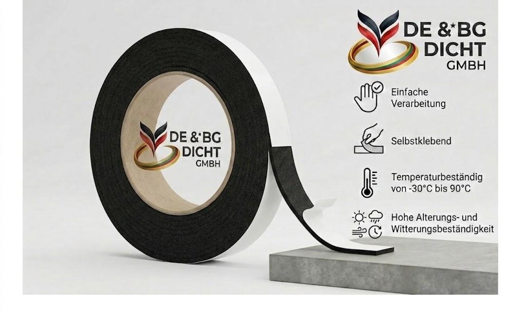 Bande d'étanchéité pour joints 30/5-10 mm, noire, 5,6 m