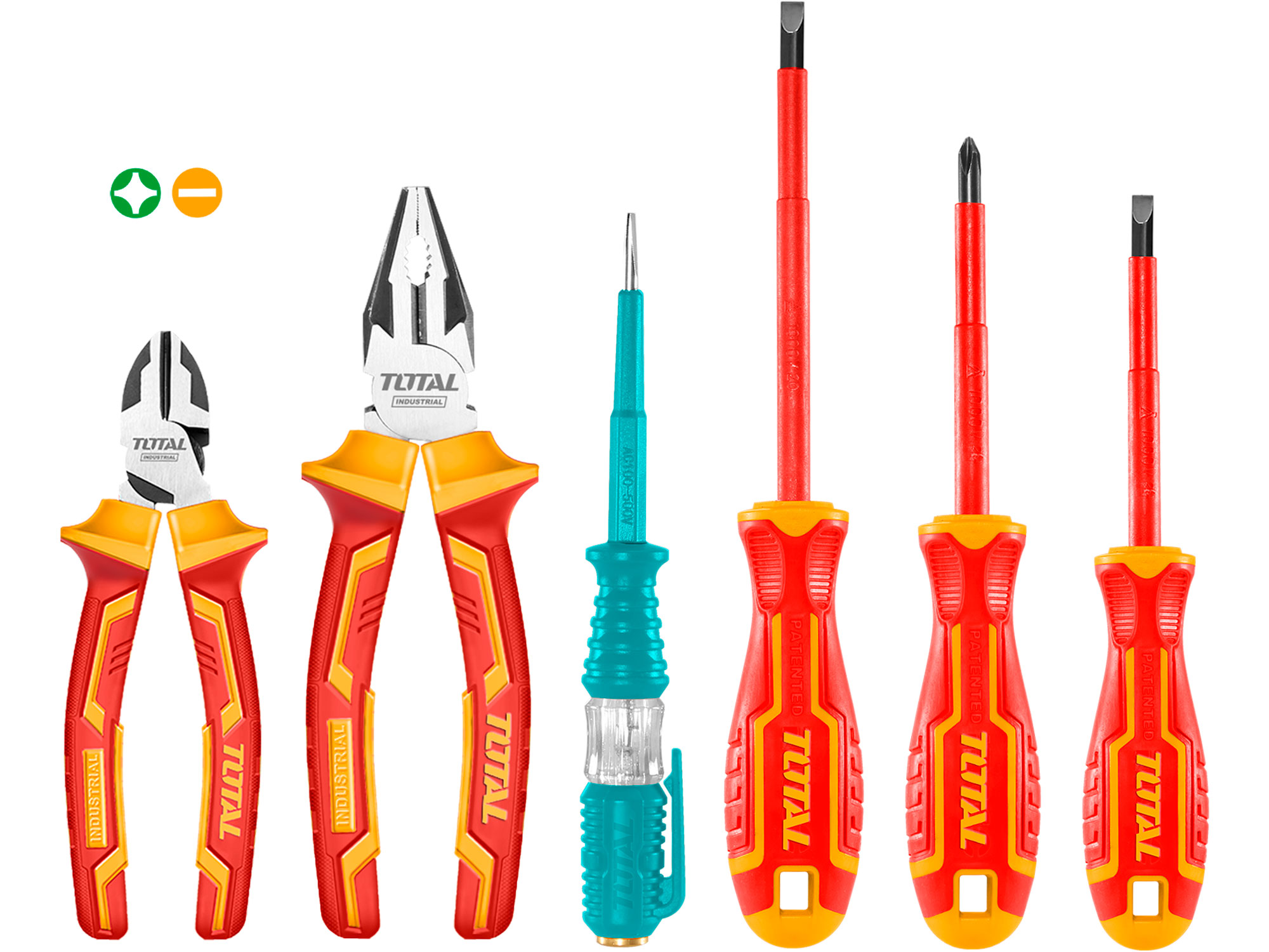 Total Outils électriques, lot de 6, industrie Total Outils électriques, lot de 6, industrie