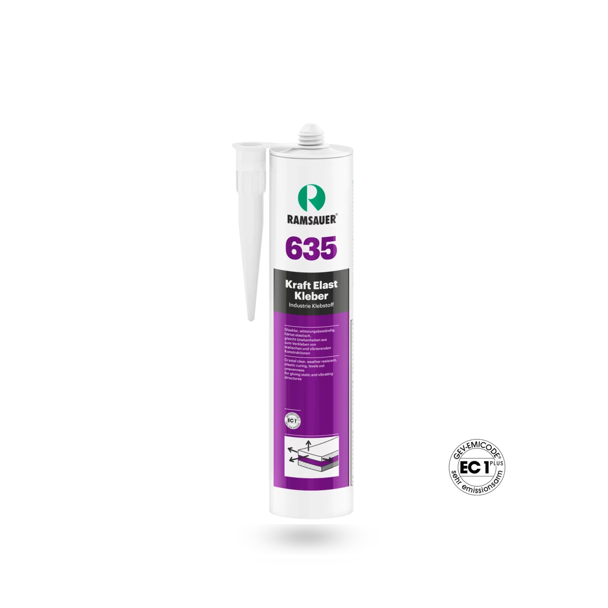 Ramsauer 635 Kraft Elast colle, transparent, 290 ml Ramsauer 635 Kraft Elast colle, transparent, 290 ml